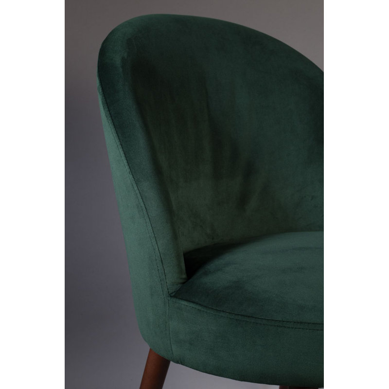 Upholstered Dining Chair, Green