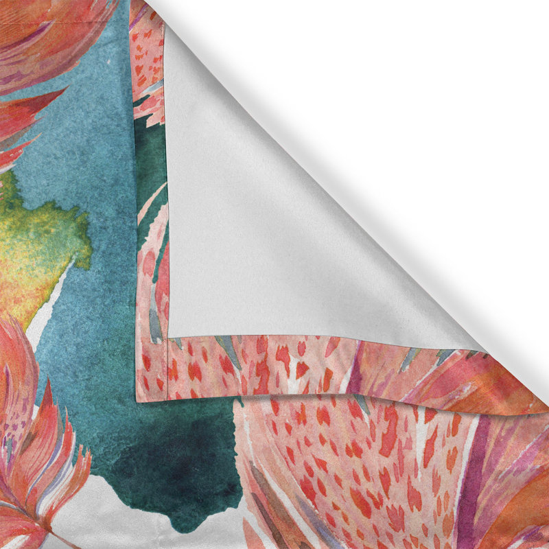 Semi Sheer Curtain Pair