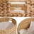 Josie 18" Modern Coastal Hand-Woven Hyacinth Storage Ottoman with Lid-118394838