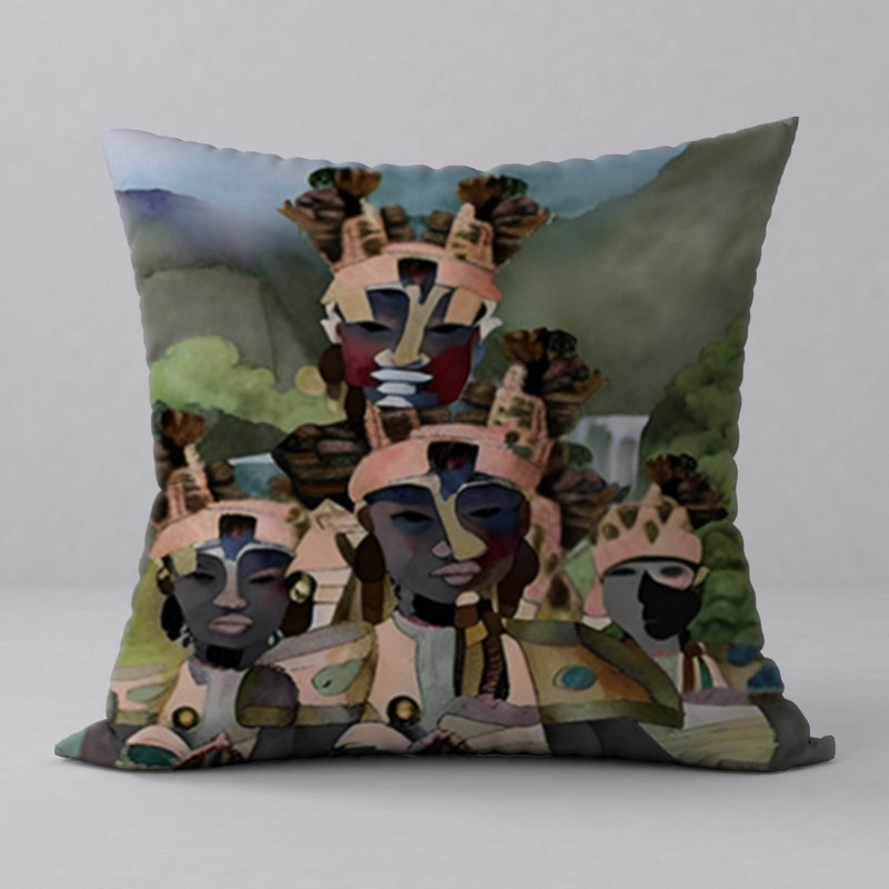 Reversible Throw Pillow