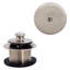 Drain de baignoire en ABS Twist and Close avec trop-plein à 2 trous-37145625