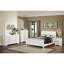 Lit pour chambre à coucher, style classique, grand lit blanc, bois avec tête de lit et rails, tête de lit taille construction-1709225613-1709225608