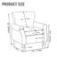 Chaise avec accoudoirs Iliana-1383140778