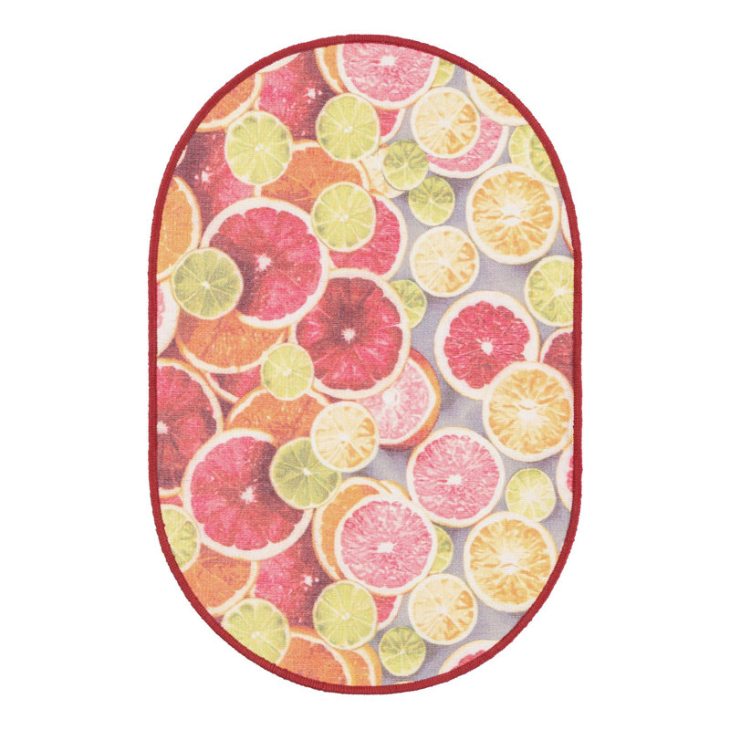 Tapis intérieur / extérieur Jill Zarin Antigua, Ovale 2 pi x 3 pi 1 po