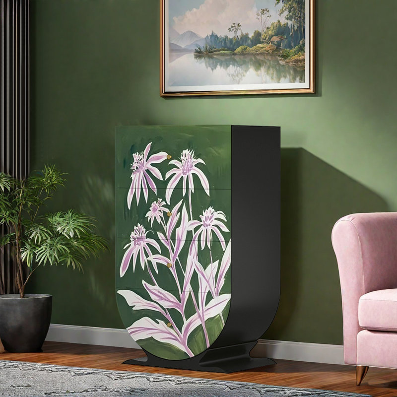 Armoire décorative de style rétro français