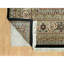 Tapis noir nouvel âge en laine Carvon