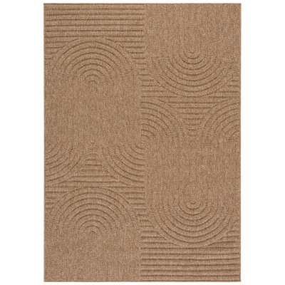 Texture Faux Sisal Performance Abstract Indoor Rug