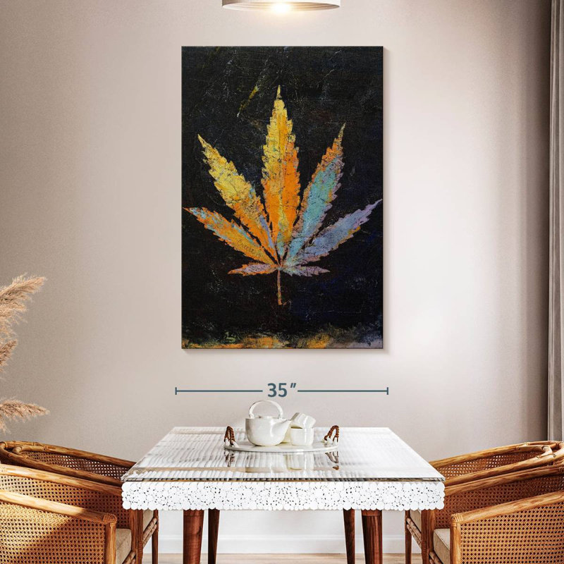 Cannabique, H 51 po x l 34 po