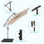 Parasol en porte-à-faux 98,25 po Duyne-249223834
