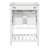 24" Freestanding Bathroom Vanity With Integrated Ceramic Sink, Modern Cabinet With Woven Rattan Front And Solid Wood Feet-202823945
