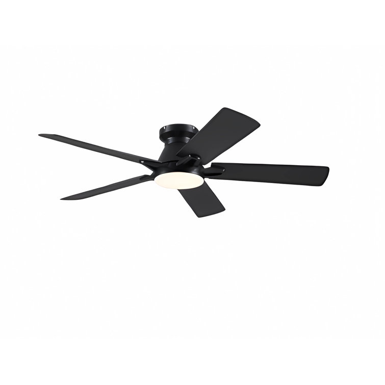 52" 5-blade Ceiling Fan with Light Kit and Remote Control