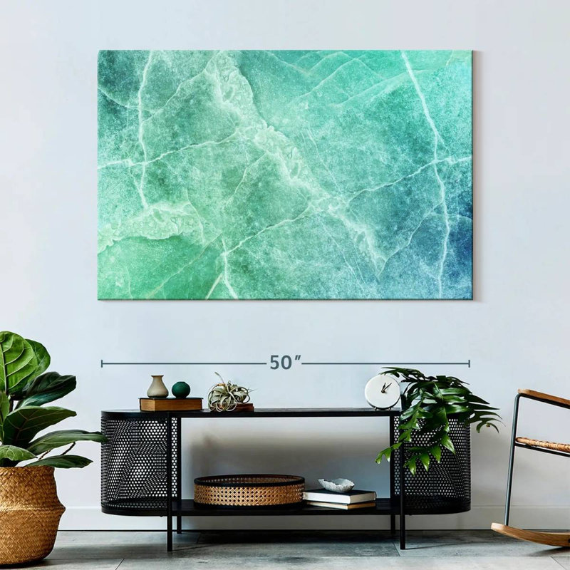 Avery Quartz Abstract, 34" H x 51" W