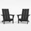Chaises Adirondack modernes en PEHD toutes saisons-1477908062