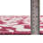 Magenta/Ivory Indoor/Outdoor Rug-1434773327