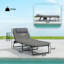 Chaise longue d'extérieur, chaise longue pliante-4628387