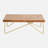 Rayos Solid Wood Top Single Coffee Table