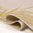 Auraya Coastal Cottage Palm Frond Border Yellow/Cream Indoor/Outdoor Rug-2104191602