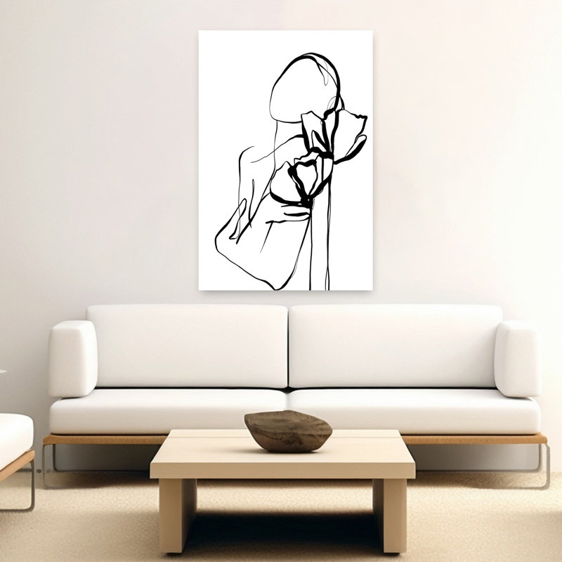 Art contemporain, art contemporain abstrait, H 60 po x l 40 po