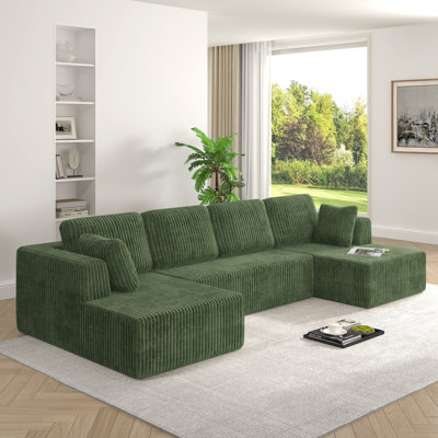 Canapé modulaire en U modulaire Boneless Brekka