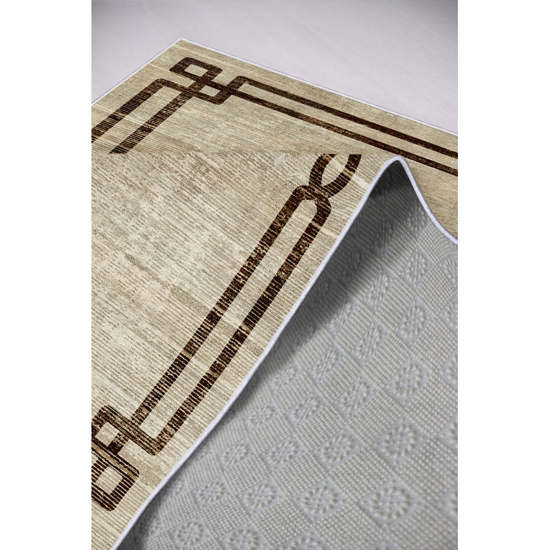 Premium Hall Carpet, 3.3 x 6.6 ft, Grey | 100% Polyester, 650 g/m² | Antibacterial, Non-Slip PVC Dot Underside | Machine Washable, Eco-Friendly, 0.2 in Pile Height | Perfect for Entryway, Living Room & Bedroom