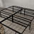 Twin Xl Black Heavy - Duty Steel Platform Foundation, 14 Inch Elevated, No Box Spring, Low Motion And Stable Foundation In Black, 2000 Pound Support, Tall, Underbed Storage, Fast Tool Installation-1237889527