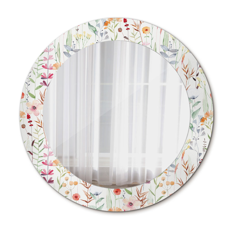 Huldar Glass Flat Wall Mirror