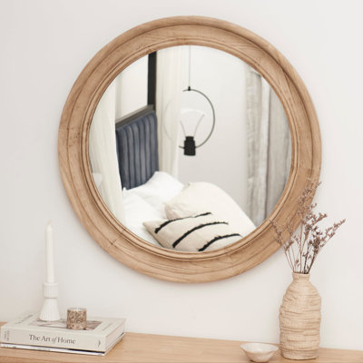 LANGTON 75cm Wooden Mirror