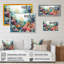 «Vibrant Coral Reef III - Modern Beach», art mural-109422899-88547994