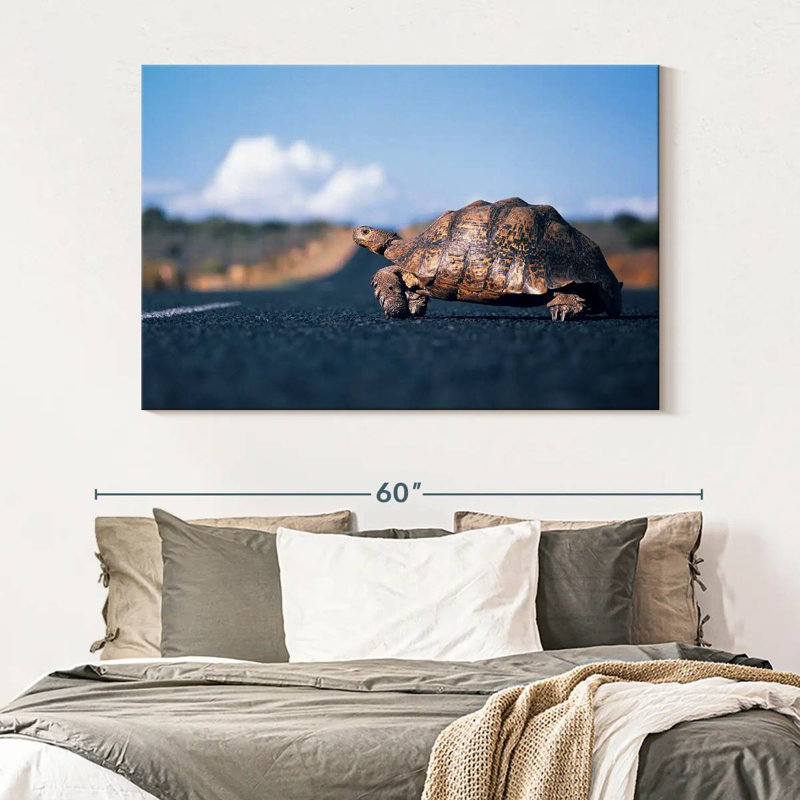 Brampt Crossing Turtle, 34" H x 51" W