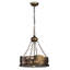 Luminaire tambour lanterne 2 lumières