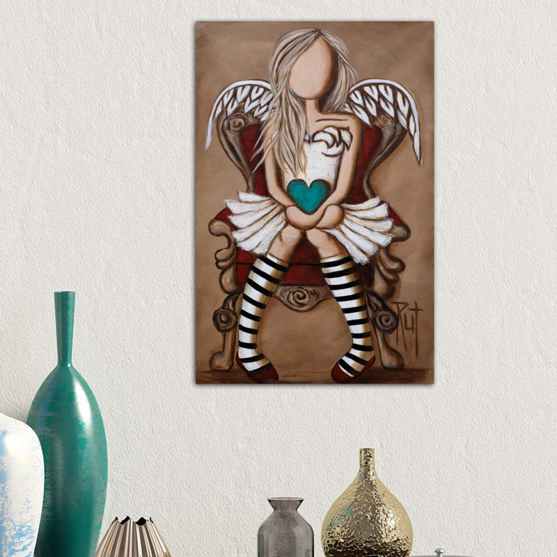 Colette - Wrapped Canvas Painting Print, 66.04 cm H x 45.72 cm W x 3.175 cm D