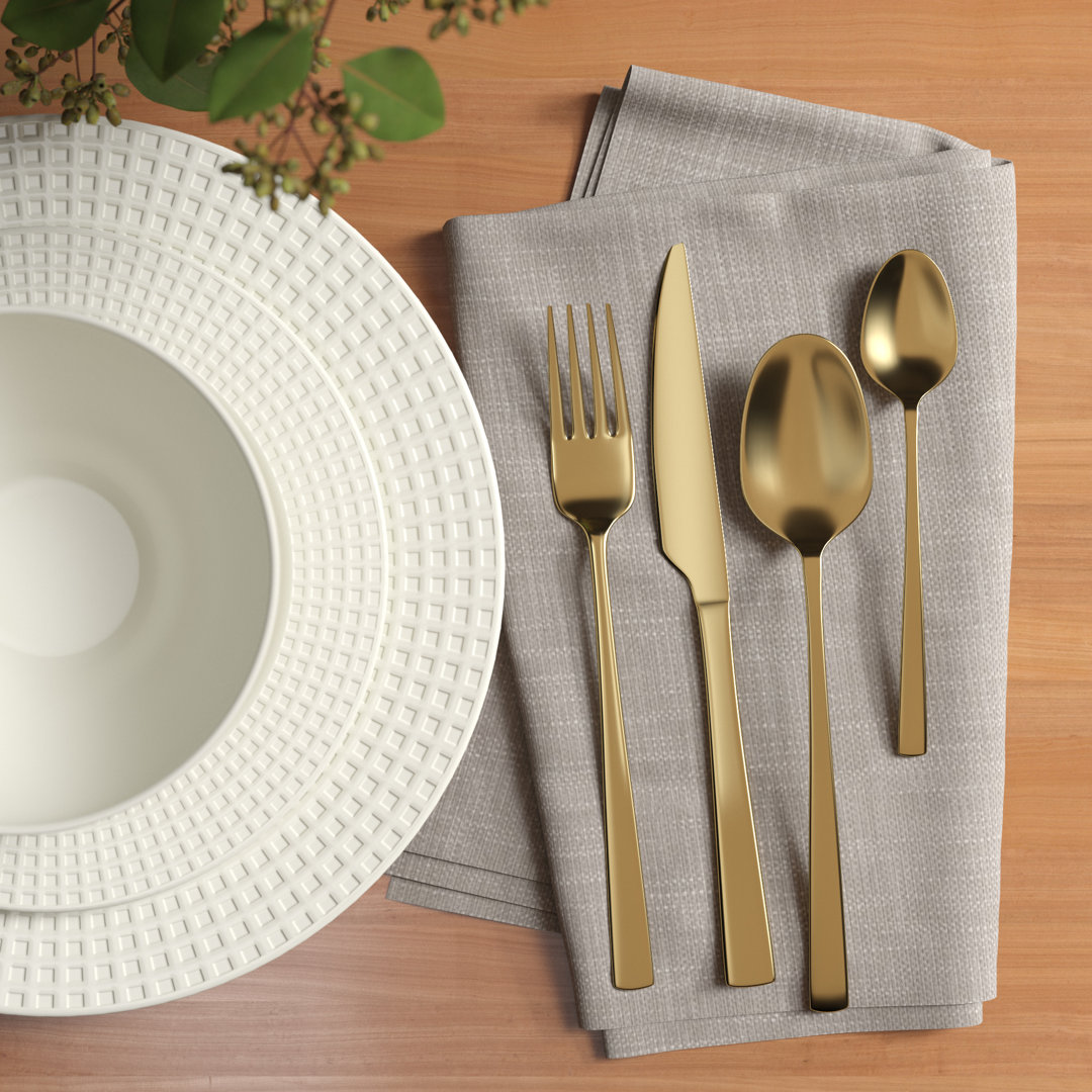 Cornman 16 Piece Stainless Steel Cutlery Set