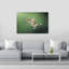 Hummingbird In Flight Delicate Peaceful Vibrant Hummingbird Bird Forest Nature Wall Art Print by Atul Saluja - Print-338156781