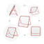 Kids Football Training Portable Net