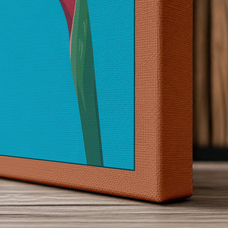 Print, Terracotta Border, 30x20 - 76.2 x 50.8 cm