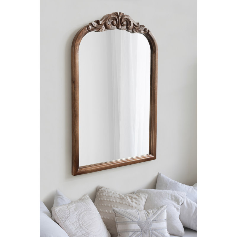 Miroir mural, Brun