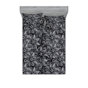 Gris anthracite / motif floral gris pâle