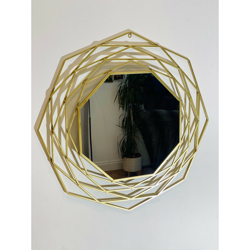 Rowley Metal Flat Wall Mirror