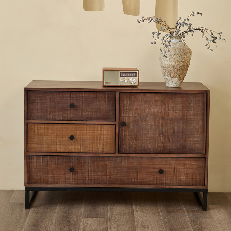Elegant Wood Sideboard, Versatile Storage
