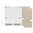 ZLINE 72 in. Panel Ready Built-In Refrigerator w/ Water Dispensers & Ice Makers