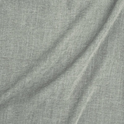 Pandora Fabric | Solid Textured Metallic Linen Look Fabric | Color Platinum