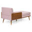 Chaise longue à 2 accoudoirs capitonnés Cape-765143880