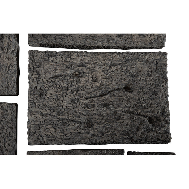 Etched Rock Puzzle Wall Tiles, Set of 9