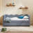 Cozy Gingham Daybed With Two Storage Drawers-1012835959-1012835956