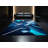 Soft Plush Ebbert Sleek & Chic Modern Geometric Shapes Area Rug in Blue – Navy Binding-358304202