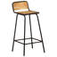Cokato Counter Stool with Metal Frame