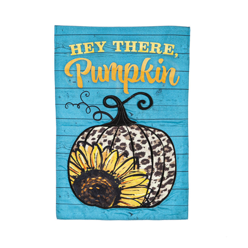 Drapeau de jardin en polyester 18 po x 12 po Dharmender