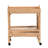 Bartolome Lombok Modern Bohemian Rattan Wine Cart