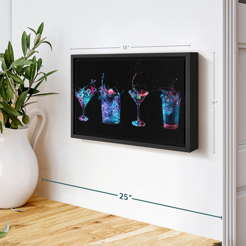 «Food and Drink», impression sur toile «Food and Drink», H 9 po x l 13 po