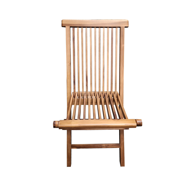 Chaise de patio en bois massif MGP